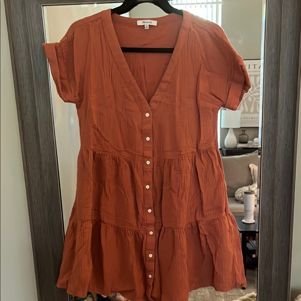 Madewell Terracotta Dress